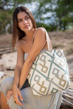 Load image into Gallery viewer, Dominical Reversible Tote Bag - Olive Green